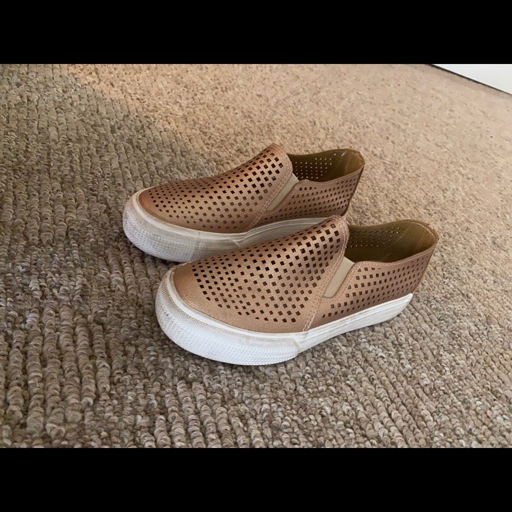 Platform slip on sneakers